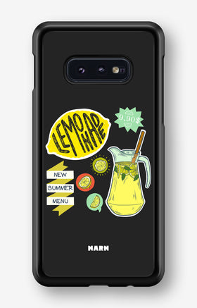 Samsung Galaxy S10e Hard Case – Lemon Summer - View 1