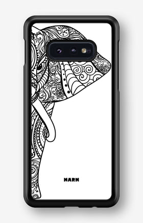 Samsung Galaxy S10e Hard Case – Mandala Elephant - View 1