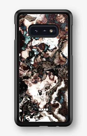 Samsung Galaxy S10e Hard Case – Marble Brown - View 1