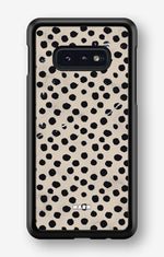 Samsung Galaxy S10e Hard Case – Marble Dots - View 1