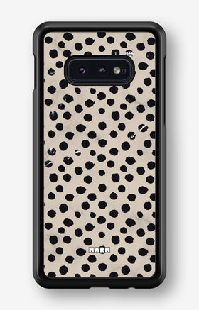 Samsung Galaxy S10e Hard Case – Marble Dots - View 1