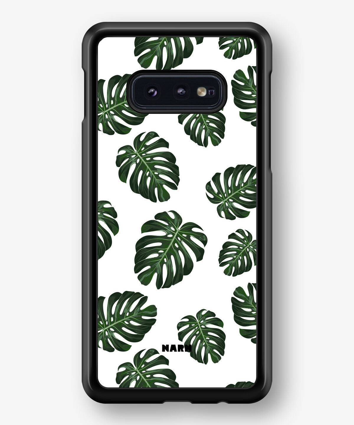Samsung Galaxy S10e Hard Case – Monstera Pattern - View 1