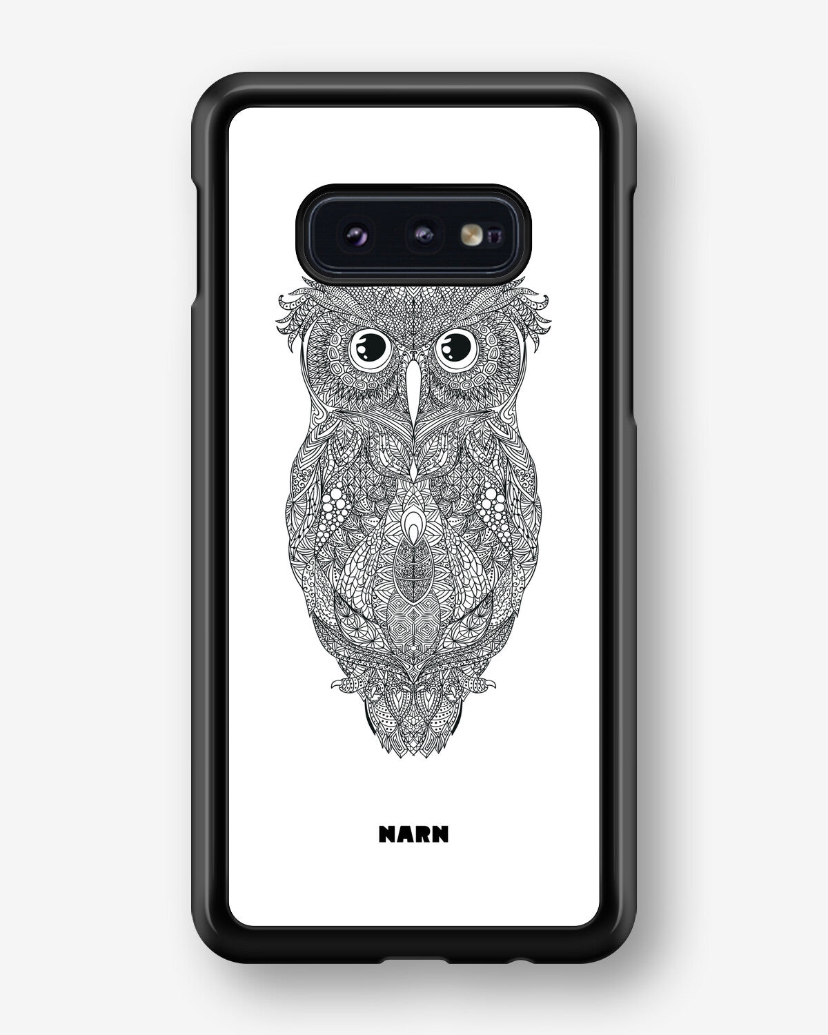Samsung Galaxy S10e Hard Case – Owl - View 1