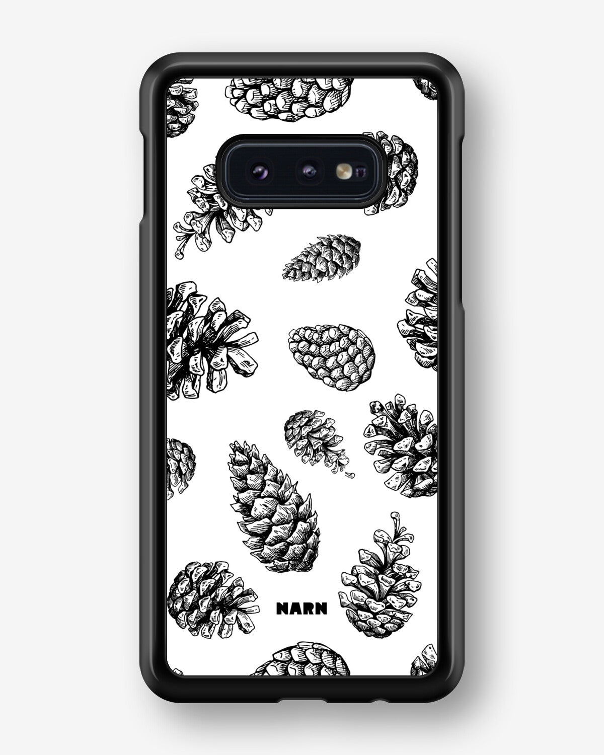 Samsung Galaxy S10e Hard Case – Pine Cones - View 1
