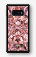 Samsung Galaxy S10e Hard Case – Pink Crystals - View 1