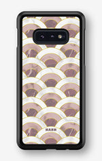 Samsung Galaxy S10e Hard Case – Pink Marble Waves - View 1