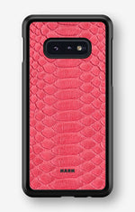 Samsung Galaxy S10e Hard Case – Pink Snake - View 1