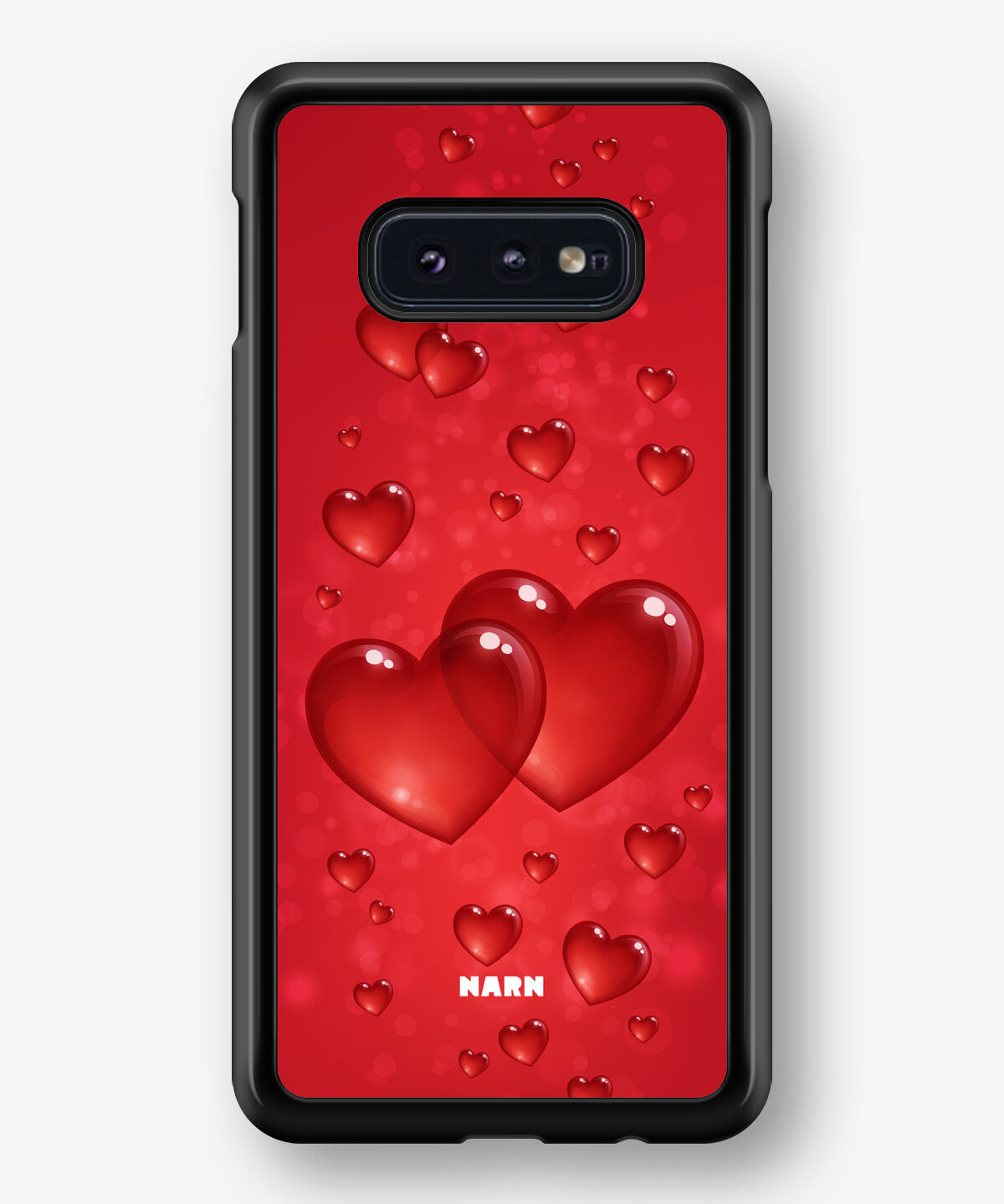Samsung Galaxy S10e Hard Case – Red Romance - View 1