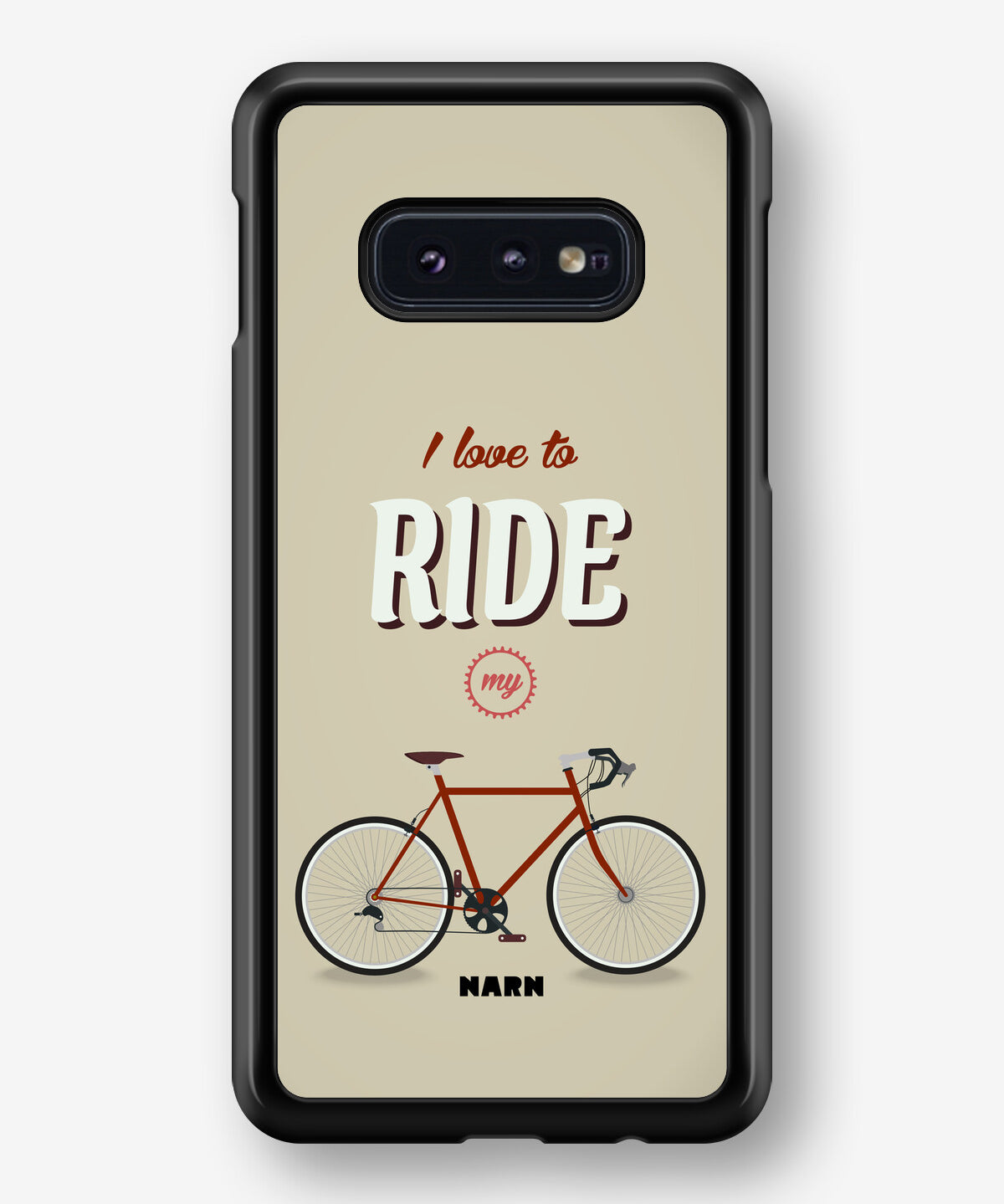 Samsung Galaxy S10e Hard Case – Ride My Bicycle - View 1