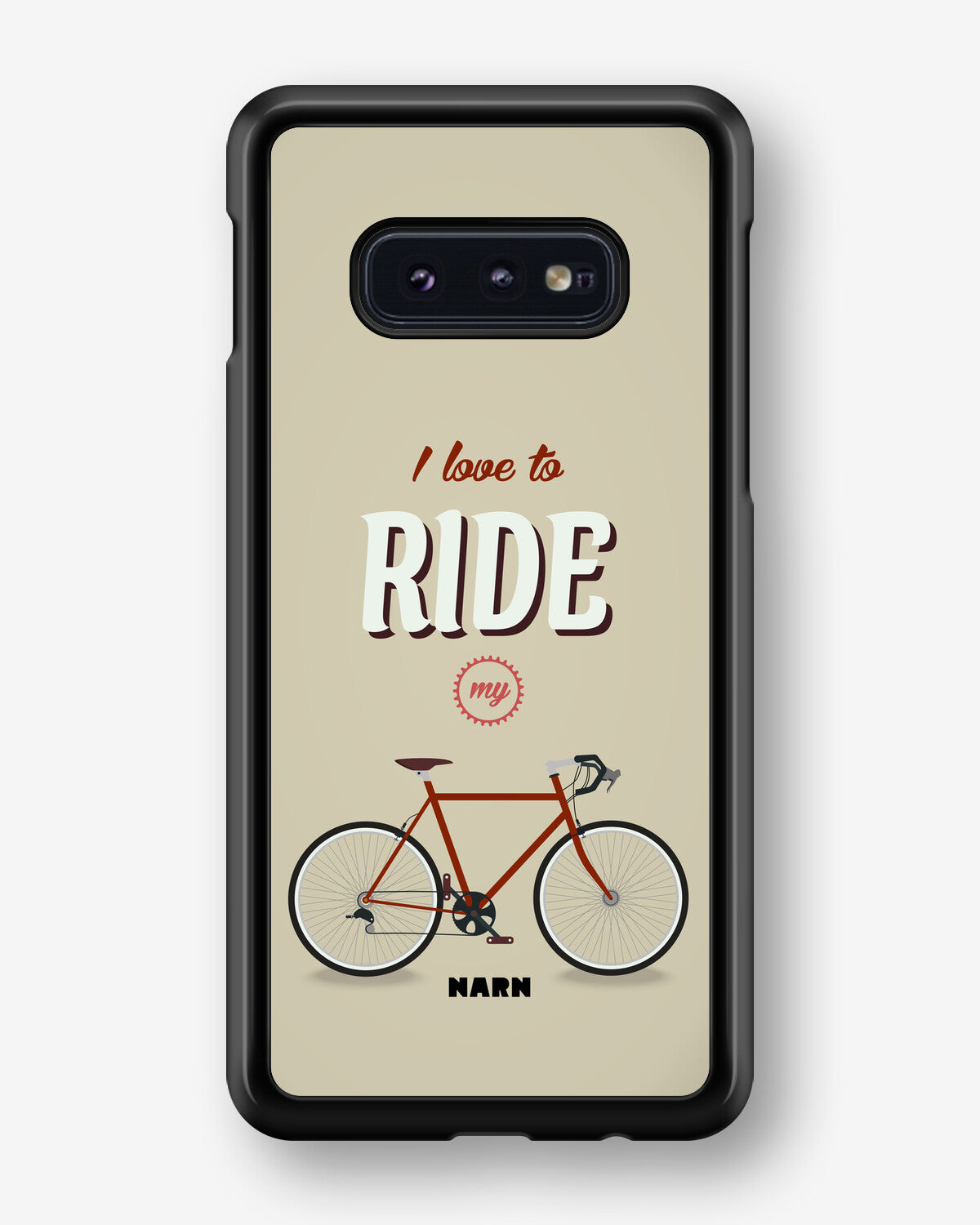 Samsung Galaxy S10e Hard Case – Ride My Bicycle - View 1