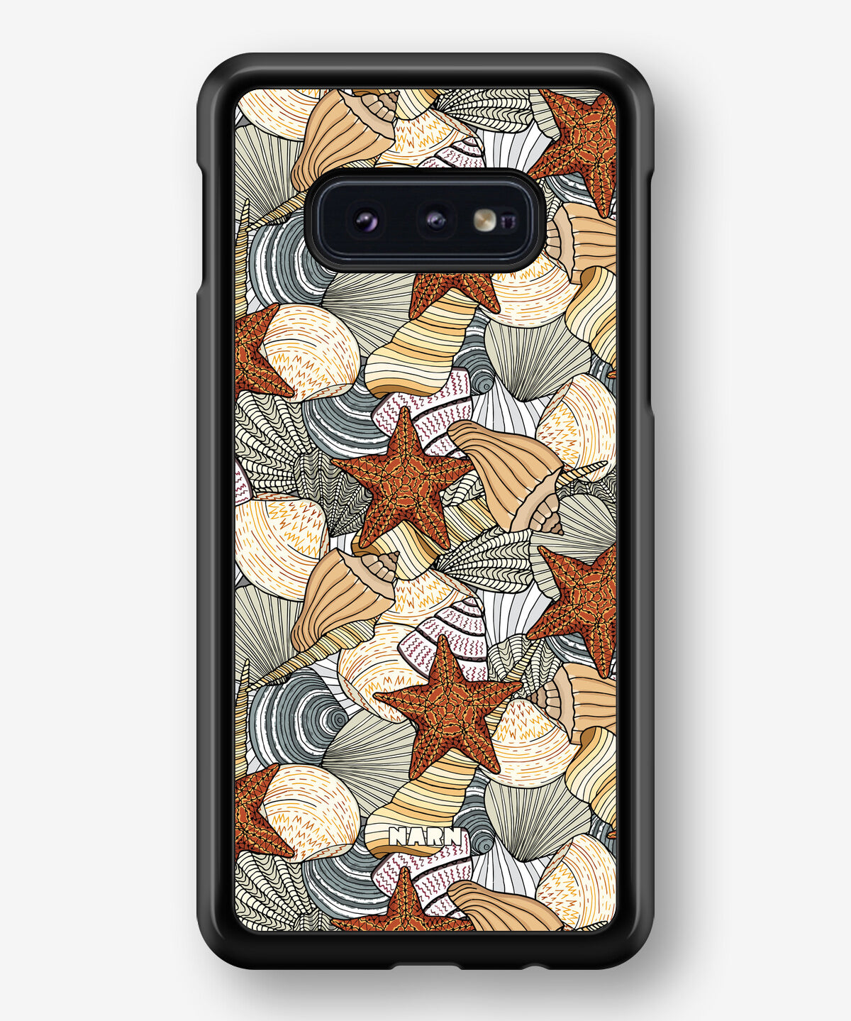 Samsung Galaxy S10e Hard Case – Sea Shells - View 1