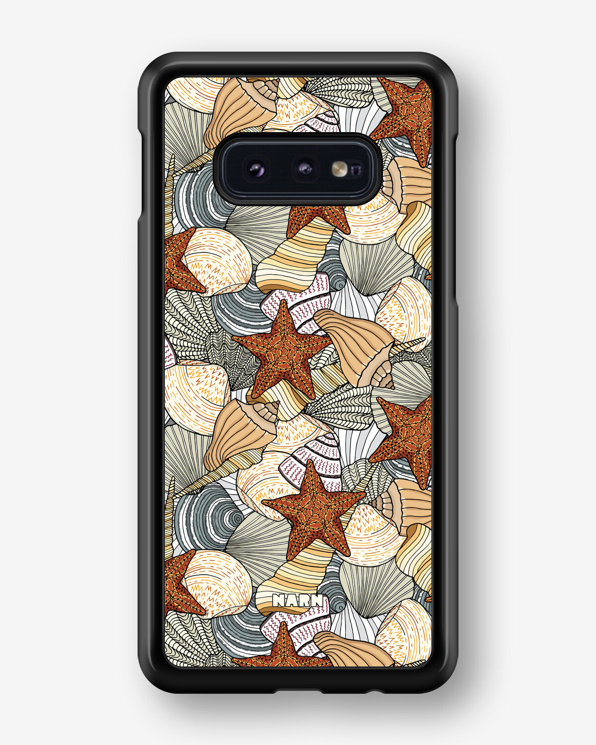 Samsung Galaxy S10e Hard Case – Sea Shells - View 1