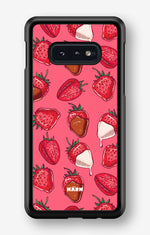Samsung Galaxy S10e Hard Case – Strawberry Chocolate - View 1