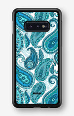 Samsung Galaxy S10e Hard Case – Turquoise Paisley - View 1