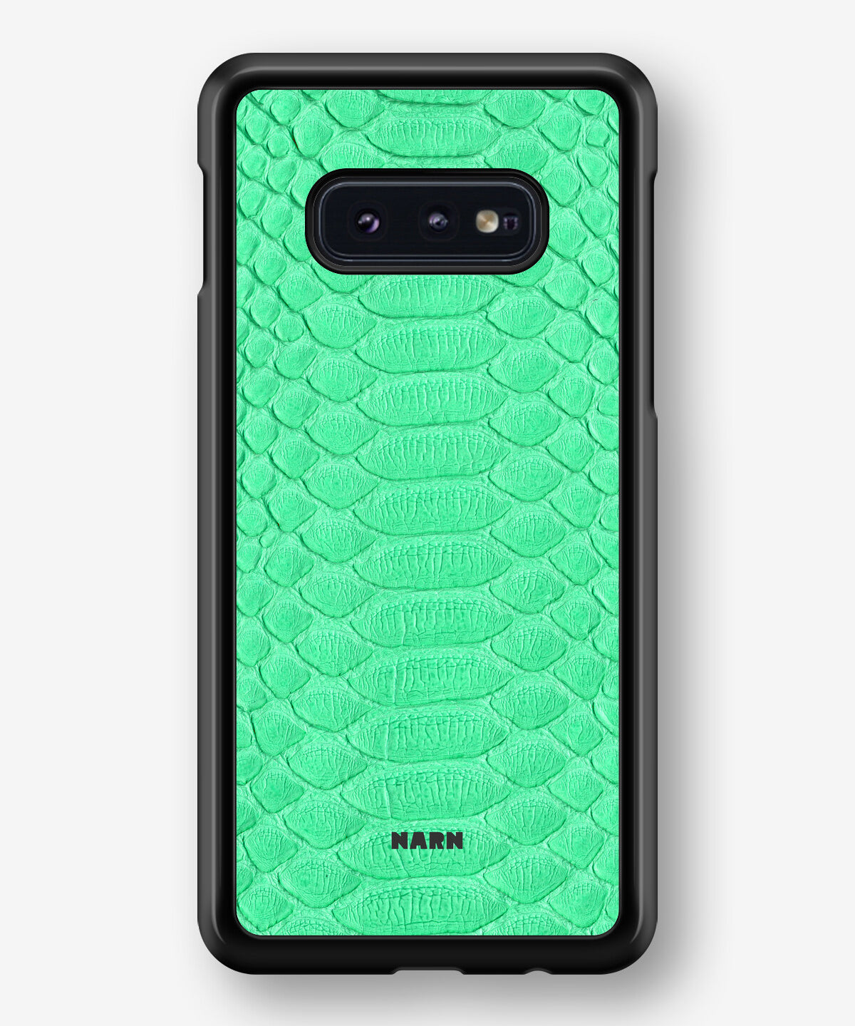 Samsung Galaxy S10e Hard Case – Turquoise Snake - View 1