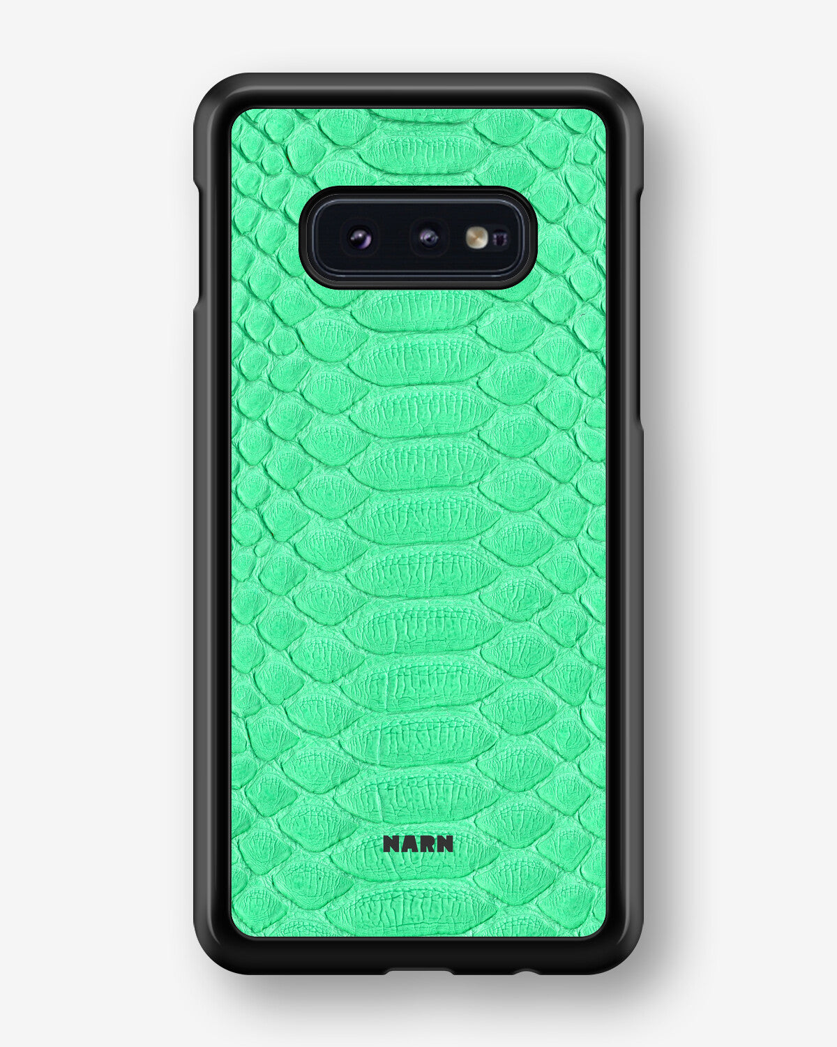 Samsung Galaxy S10e Hard Case – Turquoise Snake - View 1