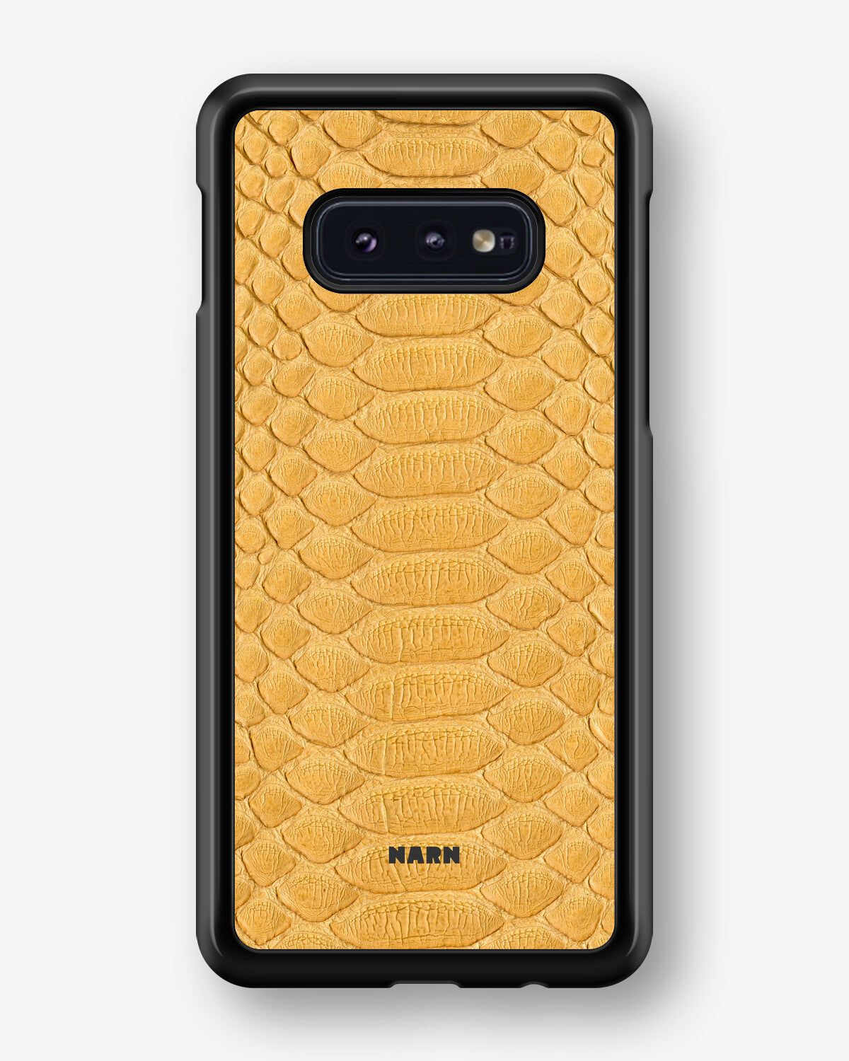 Samsung Galaxy S10e Hard Case – Yellow Snake - View 1