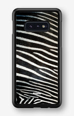 Samsung Galaxy S10e Hard Case – Zebra Stripe - View 1