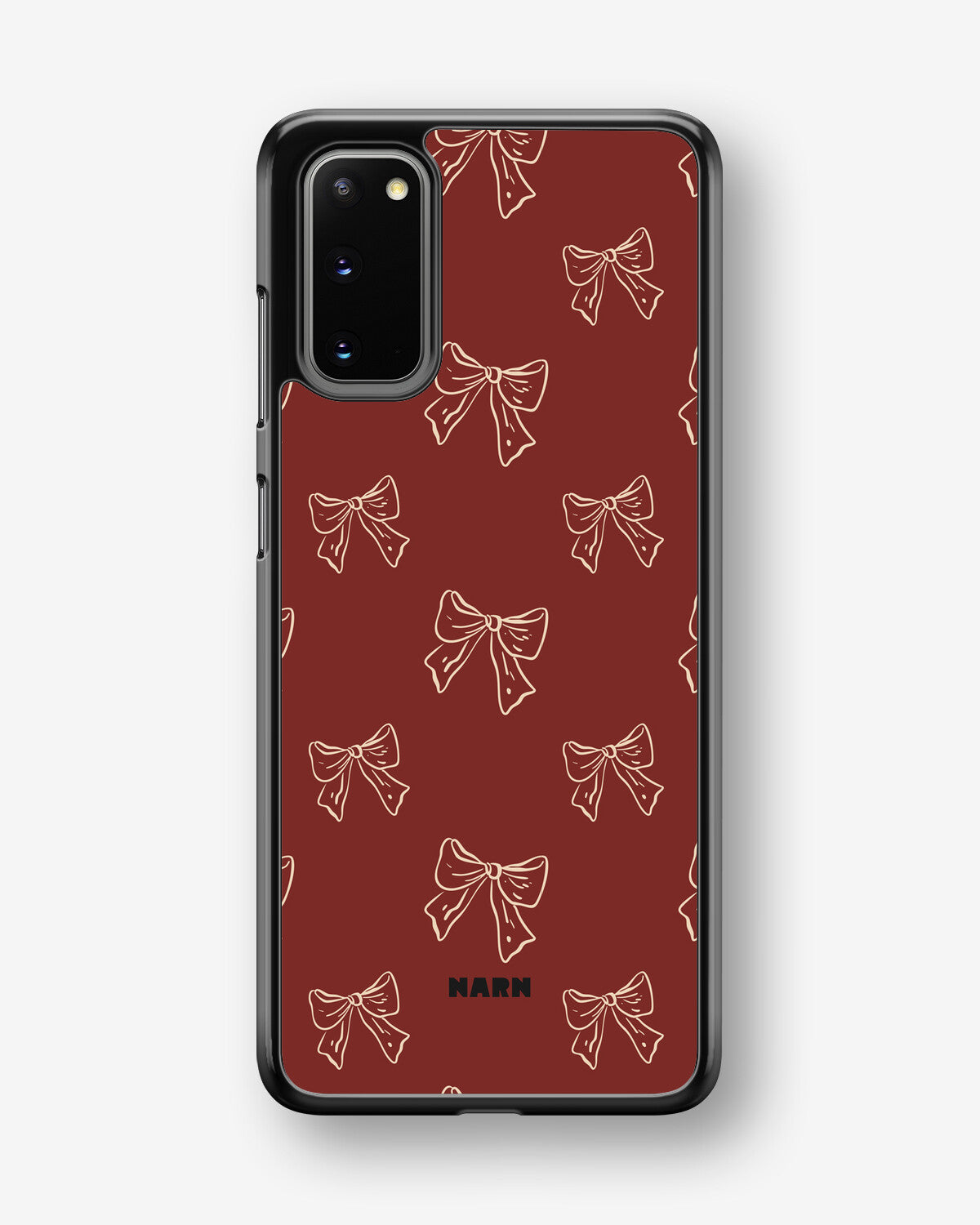 Samsung Galaxy S20 FE Hard Case – Cherry Bows - View 1