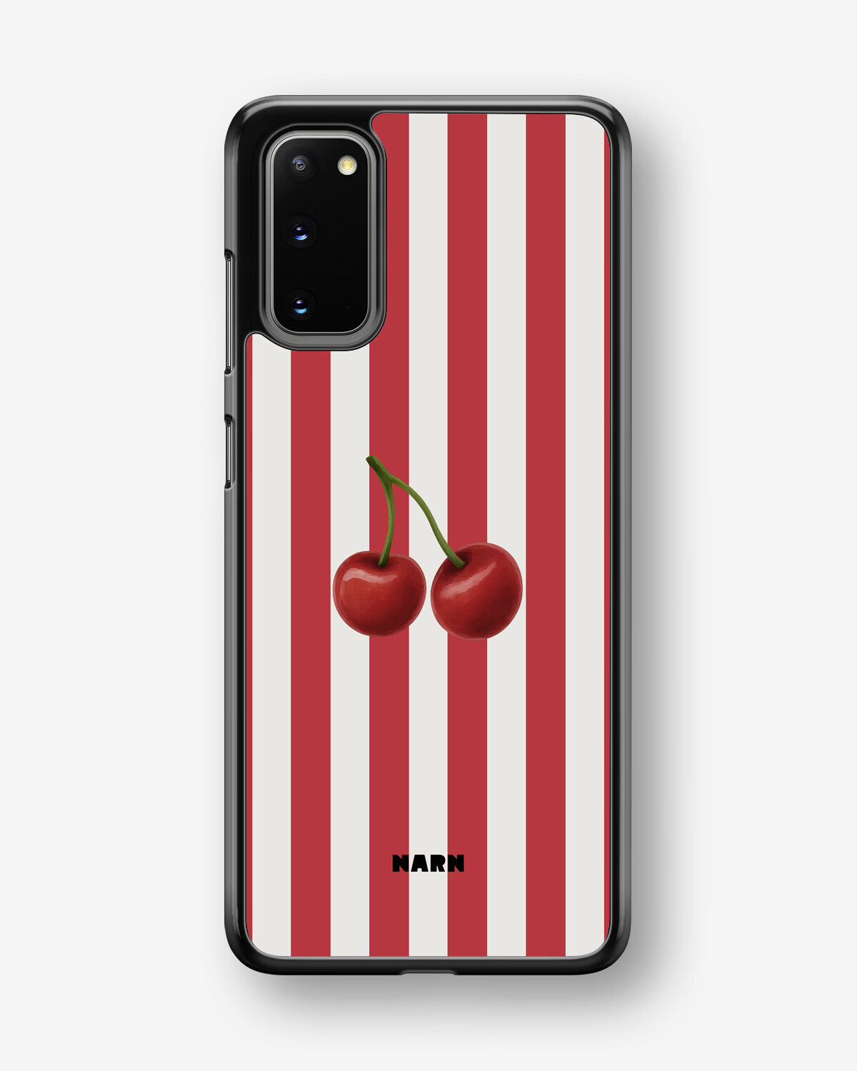 Samsung Galaxy S20 FE Hard Case – Cherry Stripes - View 1