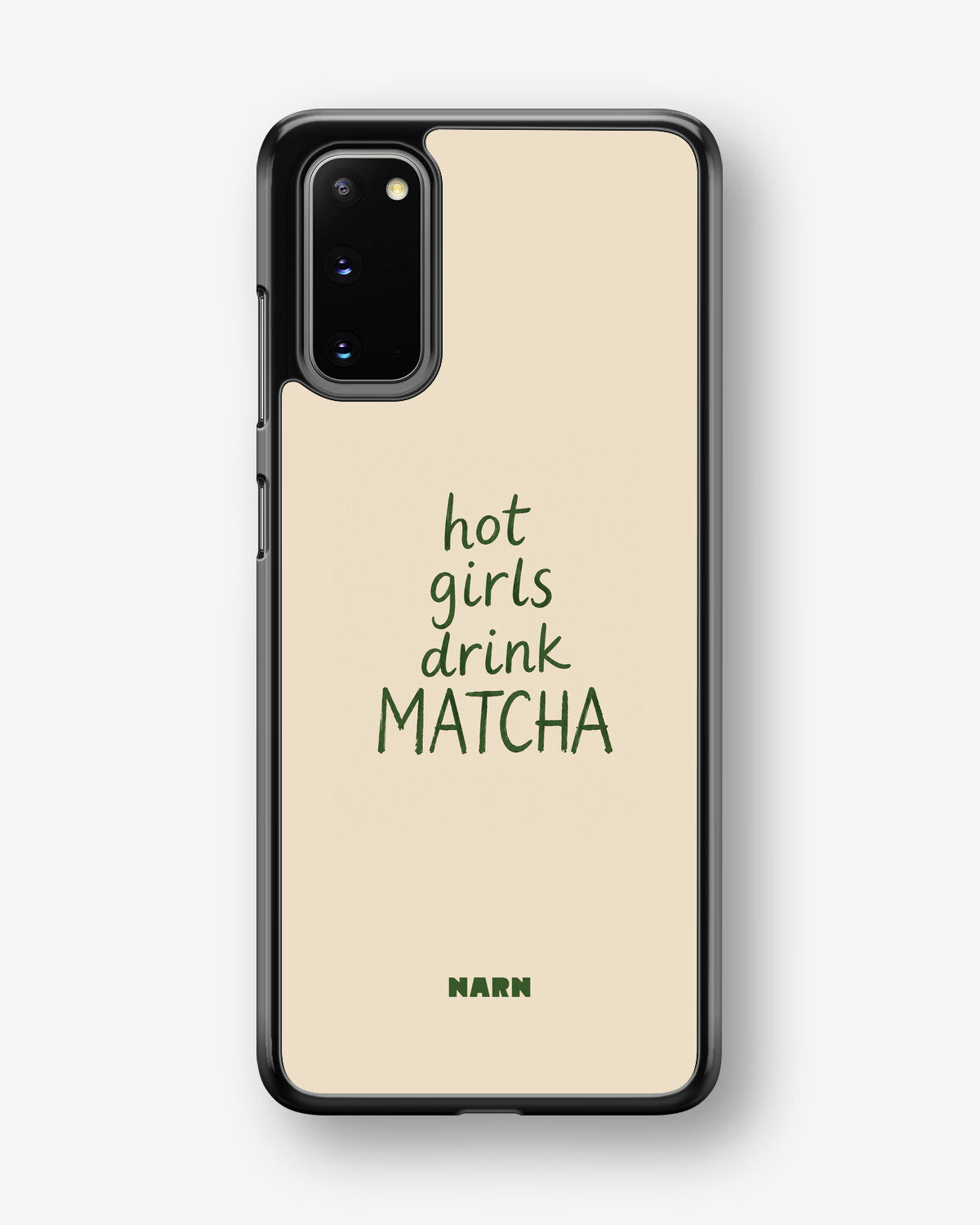 Samsung Galaxy S20 FE Hard Case – Drink Matcha - View 1
