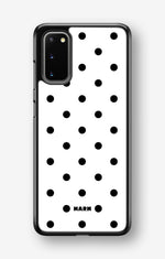 Samsung Galaxy S20 FE Hard Case – Mono Dots - View 1