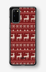 Samsung Galaxy S20 FE Hard Case – Reindeer Knit - View 1