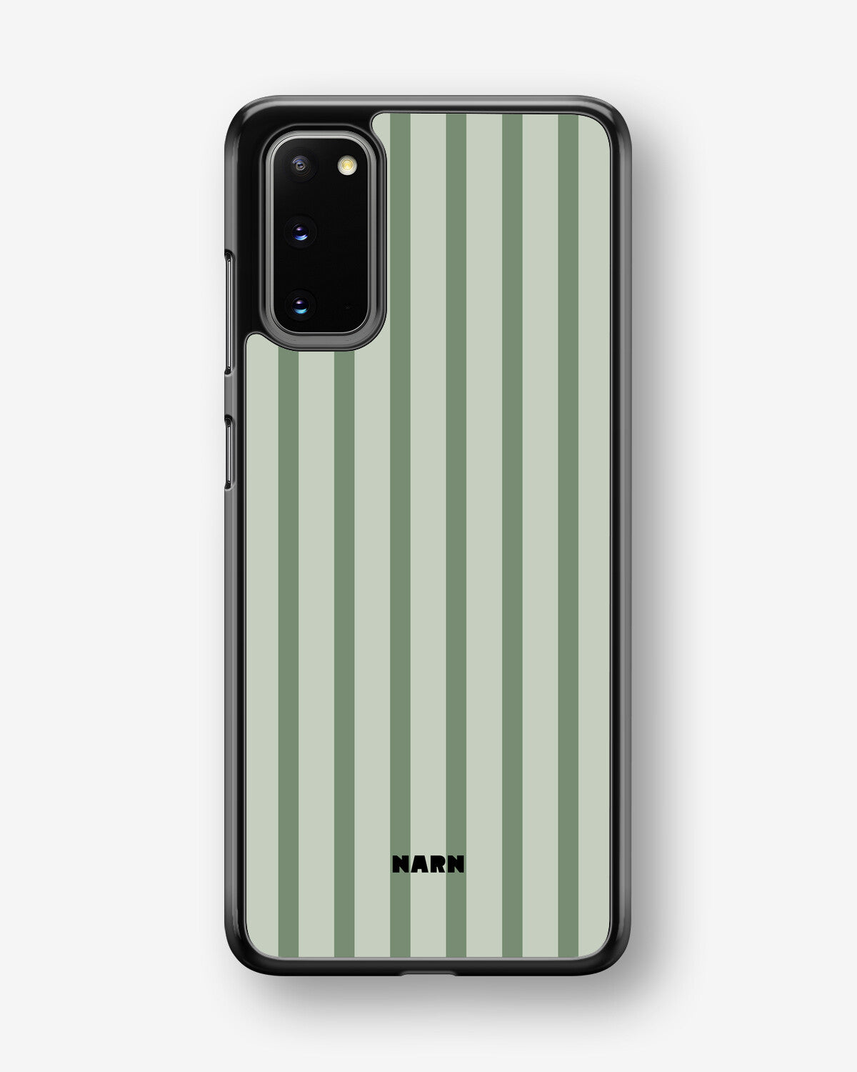 Samsung Galaxy S20 FE Hard Case – Sage Stripes - View 1