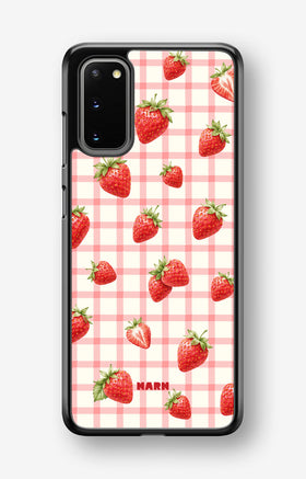 Samsung Galaxy S20 FE Hard Case – Strawbella - View 1