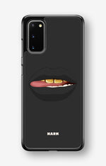 Samsung Galaxy S20 FE Hard Case – Golden Lips - View 1