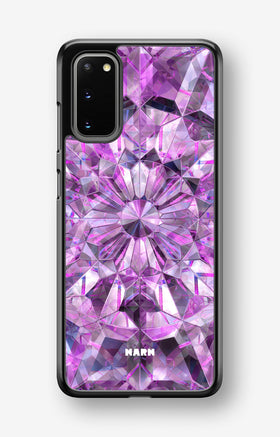 Samsung Galaxy S20 FE Hard Case – Lavender Crystals - View 1