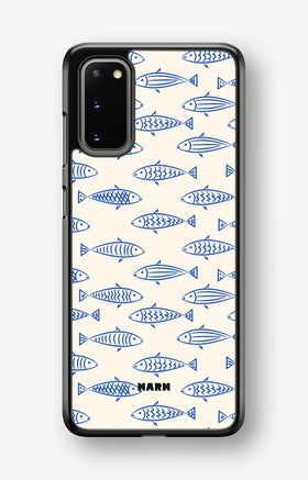 Samsung Galaxy S20 Hard Case – Blue Catch - View 1
