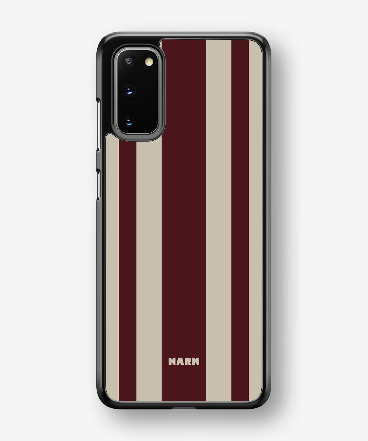 Samsung Galaxy S20 Hard Case – Bordeaux Stripe - View 1