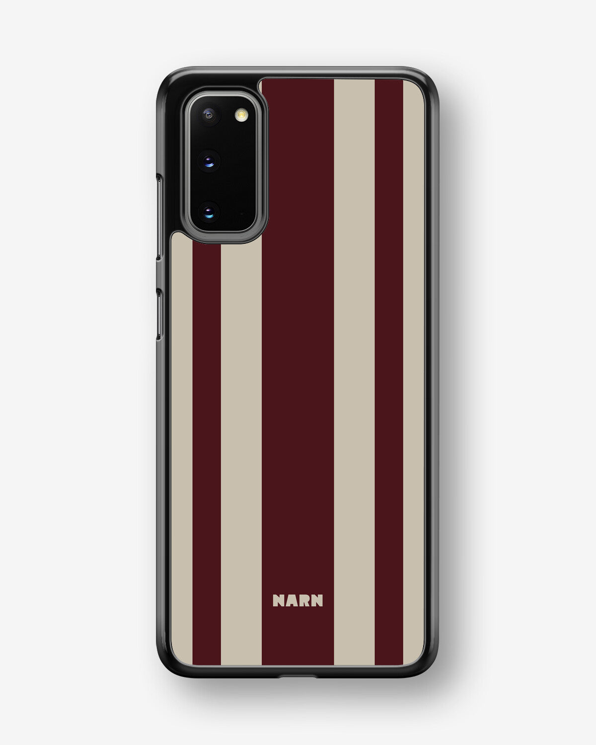 Samsung Galaxy S20 Hard Case – Bordeaux Stripe - View 1