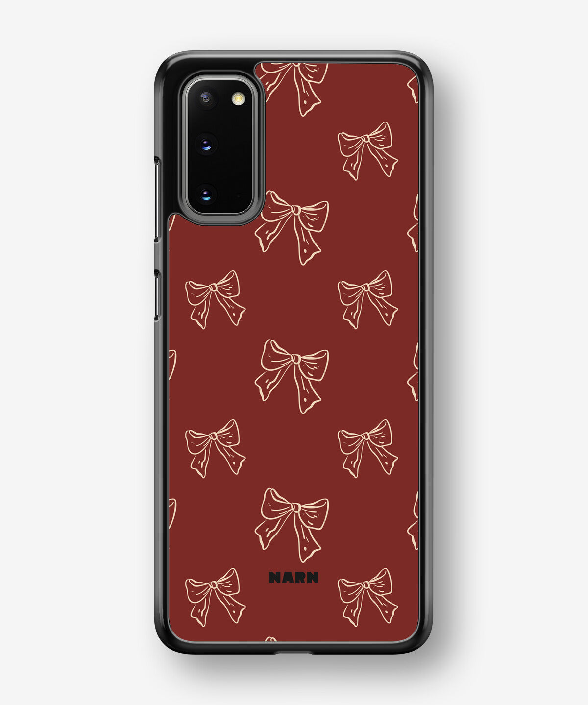 Samsung Galaxy S20 Hard Case – Cherry Bows - View 1