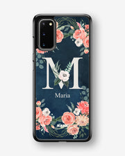 Samsung Galaxy S20 Hard Case – Custom - Floral - View 1