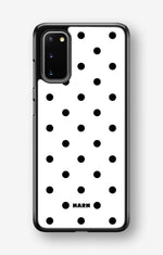 Samsung Galaxy S20 Hard Case – Mono Dots - View 1