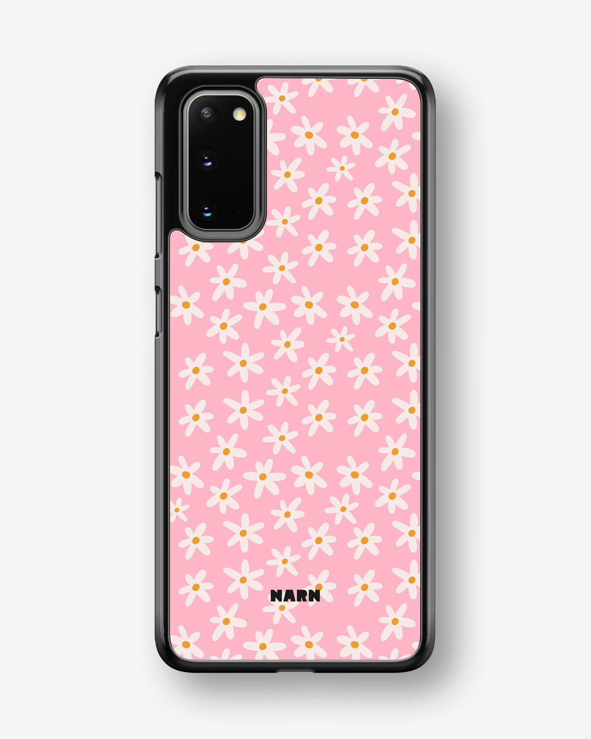 Samsung Galaxy S20 Hard Case – Pink Daisy - View 1