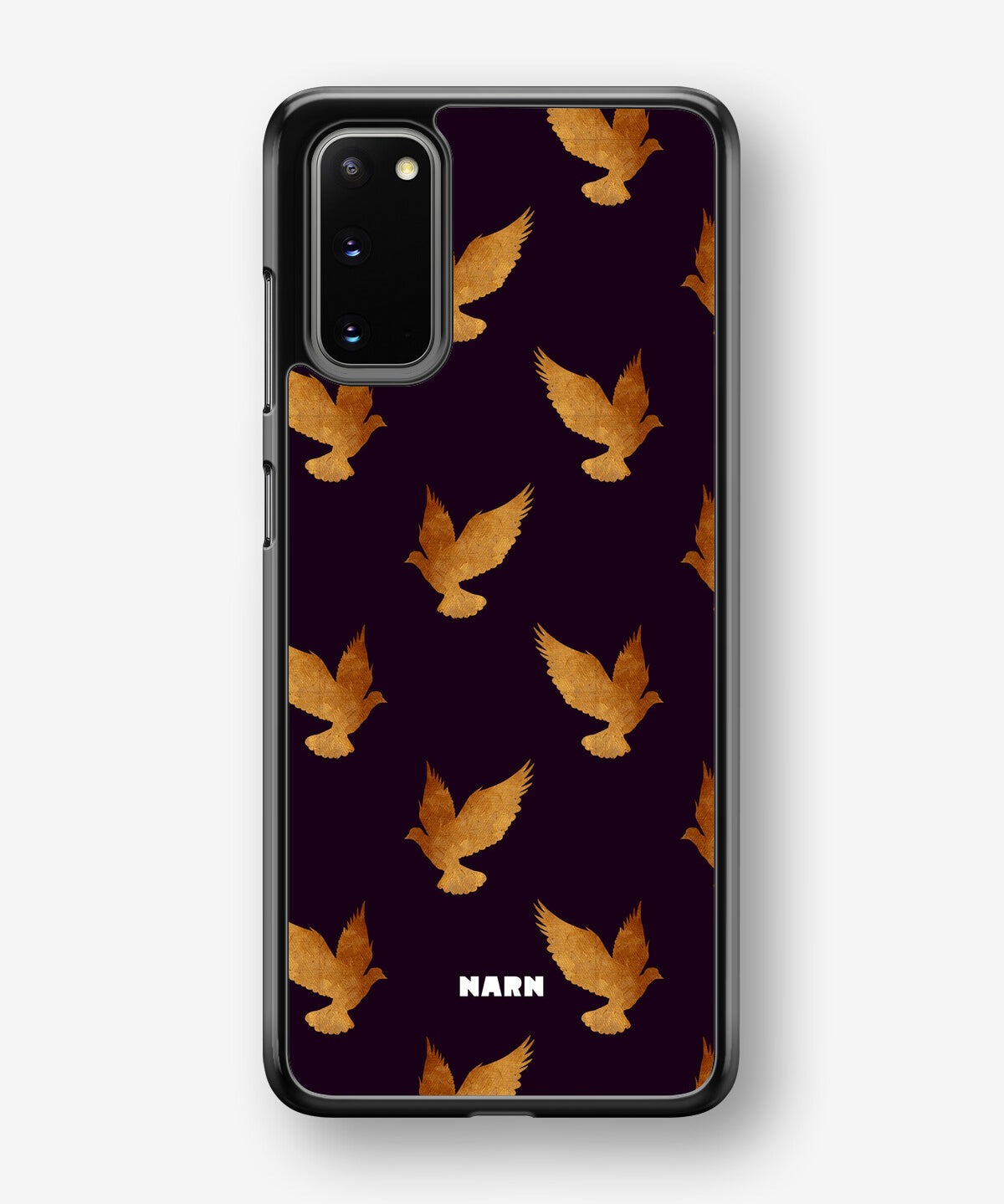Samsung Galaxy S20 Hard Case – Royal Doves - View 1