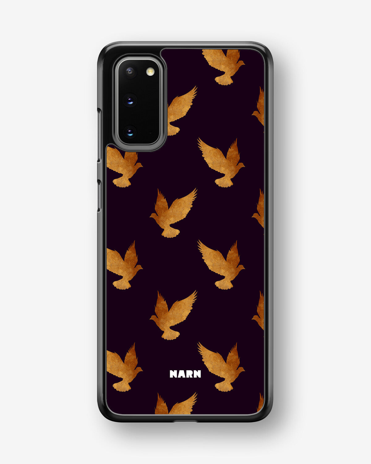 Samsung Galaxy S20 Hard Case – Royal Doves - View 1