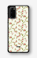 Samsung Galaxy S20 Hard Case – Vintage Rose - View 1