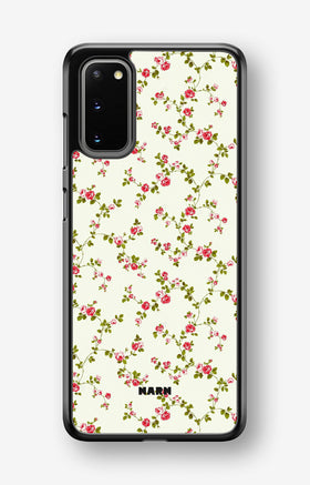 Samsung Galaxy S20 Hard Case – Vintage Rose - View 1