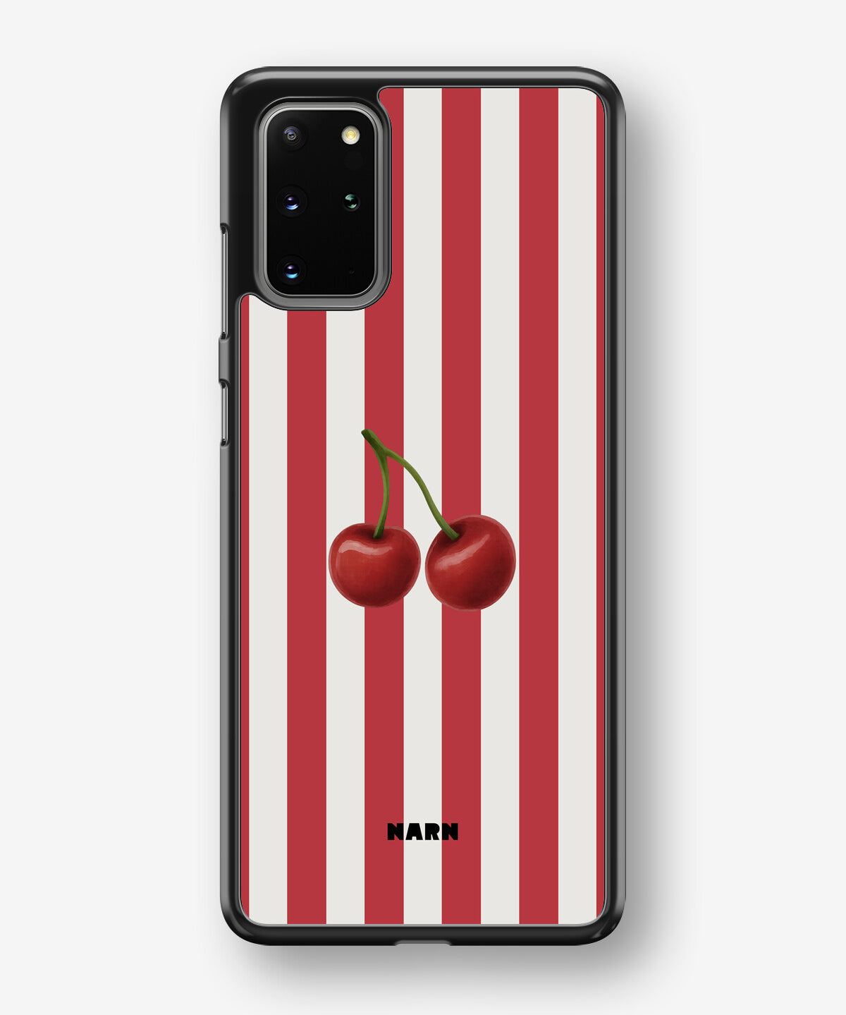Samsung Galaxy S20 Plus Hard Case – Cherry Stripes - View 1
