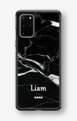 Samsung Galaxy S20 Plus Hard Case – Custom - Black Marble - View 1