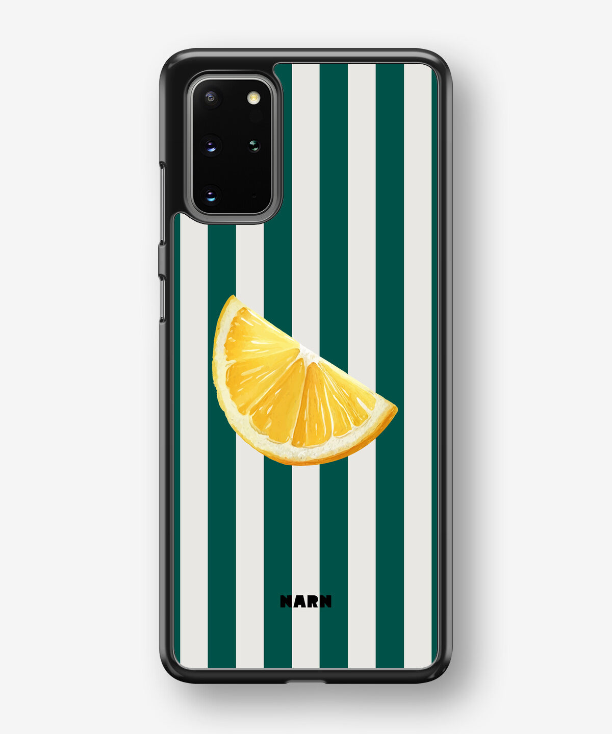 Samsung Galaxy S20 Plus Hard Case – Lemon Stripes - View 1