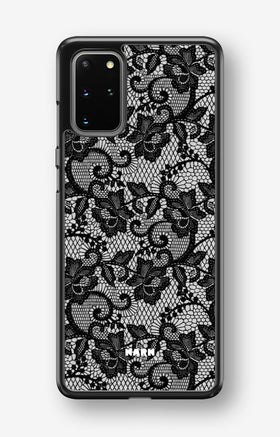 Samsung Galaxy S20 Plus Hard Case – Midnight Lace - View 1