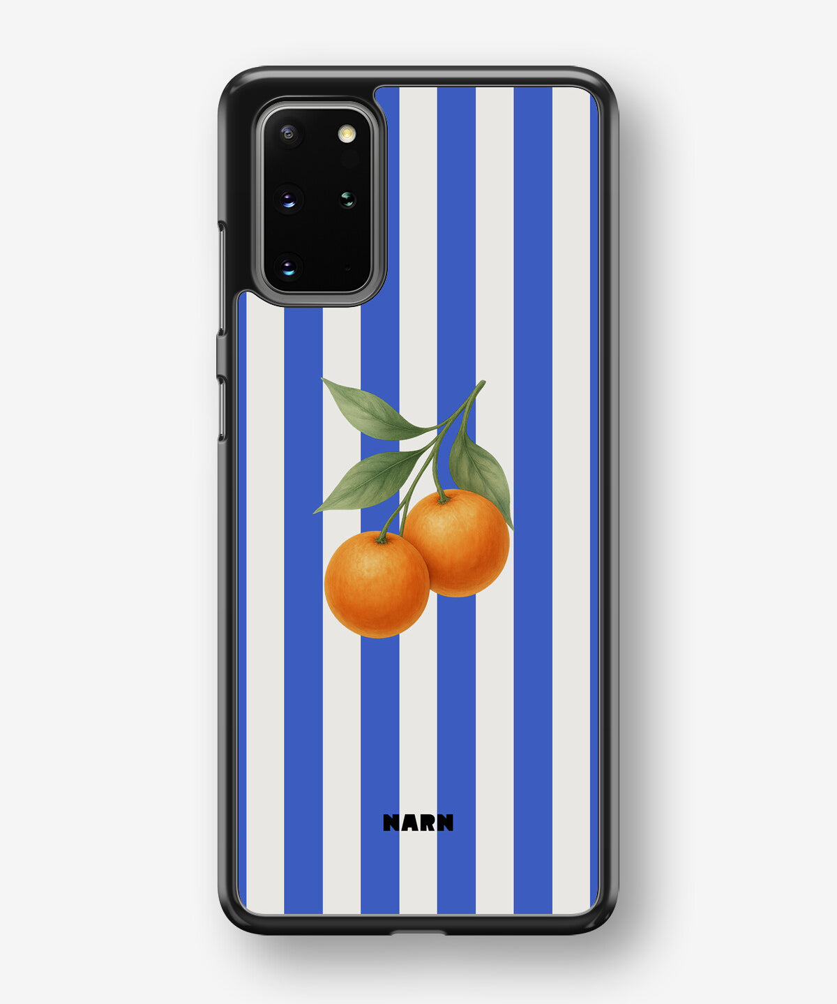 Samsung Galaxy S20 Plus Hard Case – Orange Stripes - View 1