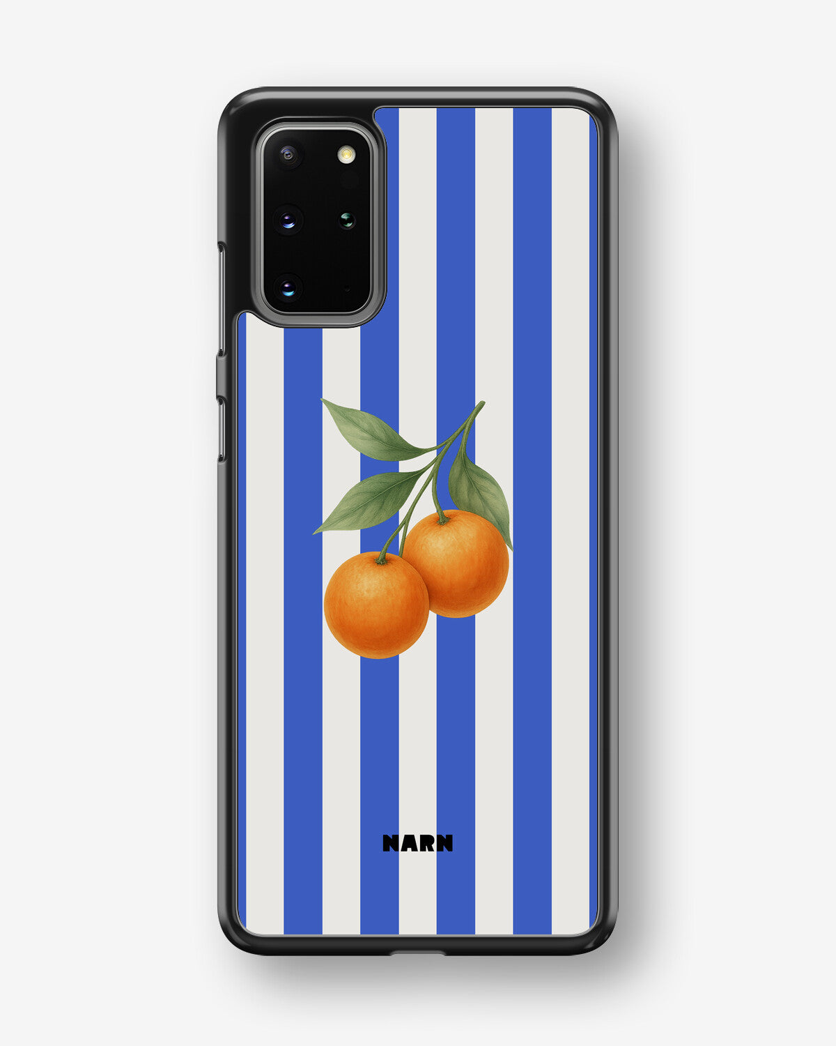 Samsung Galaxy S20 Plus Hard Case – Orange Stripes - View 1