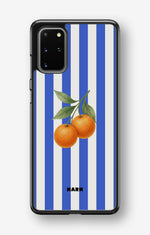Samsung Galaxy S20 Plus Hard Case – Orange Stripes - View 1