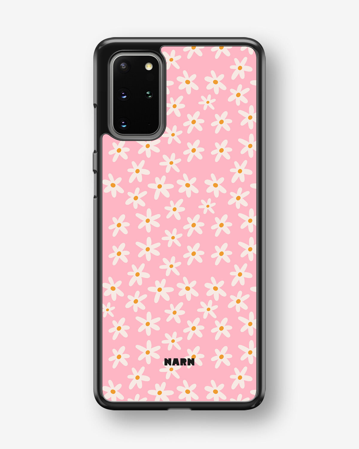 Samsung Galaxy S20 Plus Hard Case – Pink Daisy - View 1
